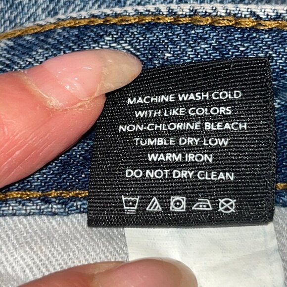 RAILS THE TOPANGA HIGH RISE STRAIGHT 100% COTTON BLUE JEANS - NEW WITH TAGS - 31 - Picture 14 of 15